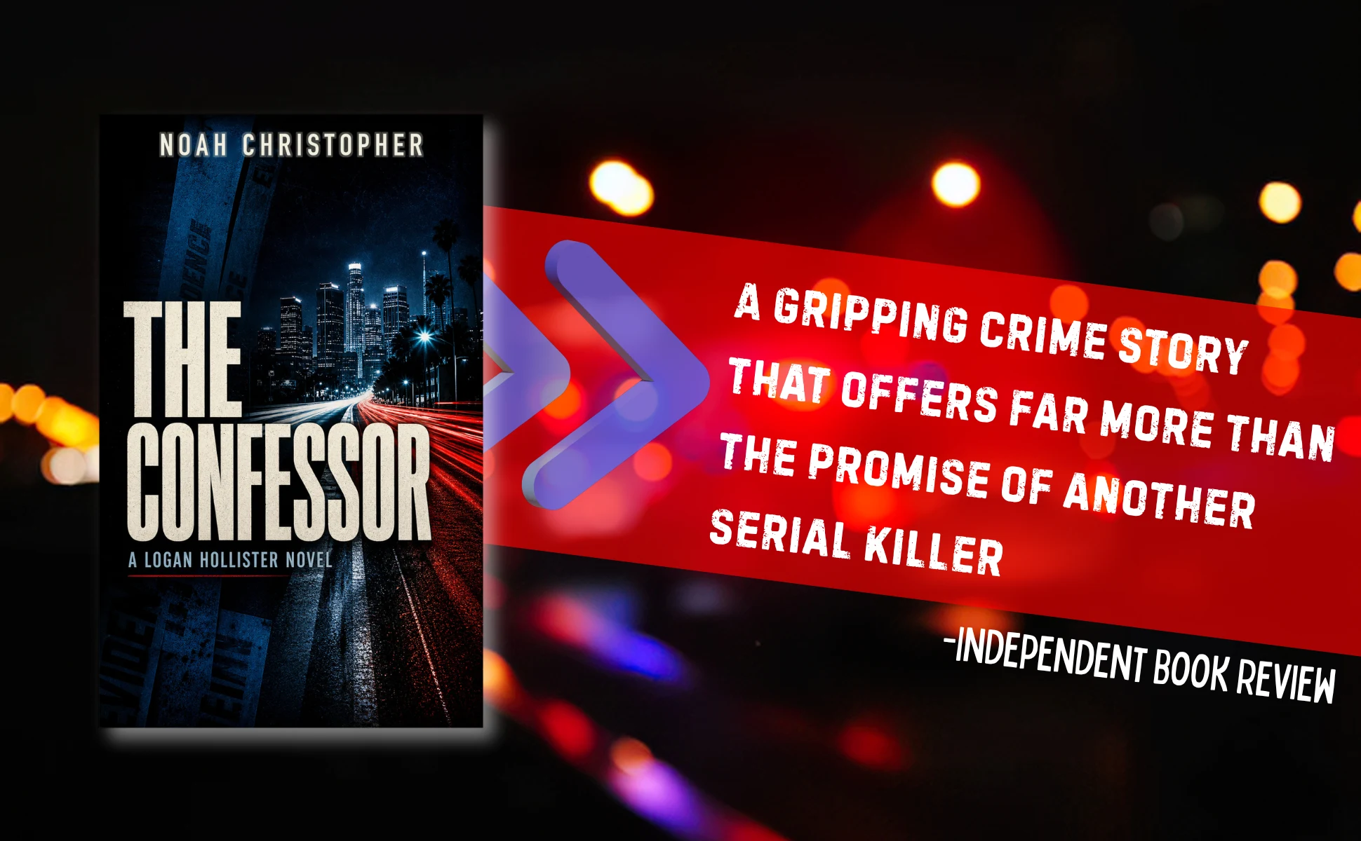Independent Book Review calls The Confessor a gripping crime story that offers far more than the promise of another serial killer